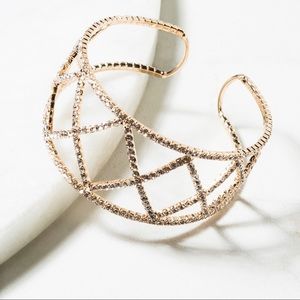 Diamond Cross Bracelet